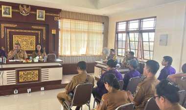 Babinsa Koramil Banjarangkan Dampingi Sosialisasi Desa Anti Korupsi